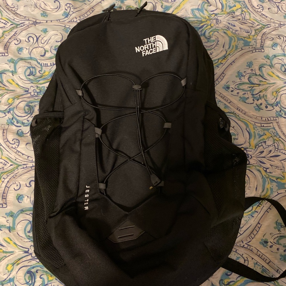 Black North Face womens jester backpack
